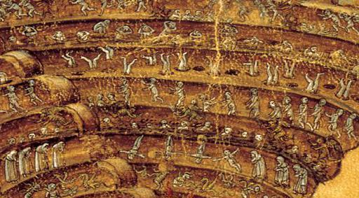 Analisando o Inferno de Dante de Botticelli